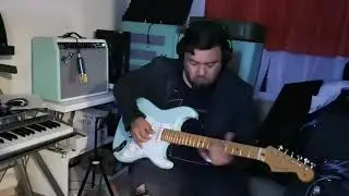 Fender Stratocaster and Fender Limited Edition FSR '65 Princeton Reverb