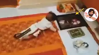 CUTE VIDEO: Kid Touching Pawan Kalyan During Annaprasana｜Nakshatra