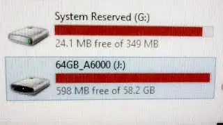 64GB card is full, XAVC videos are LARGE! (Sony A6000, No space on the memory card)