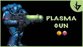 How to paint PLASMA GUN! 🟢 / Cómo pintar un RIFLE DE PLASMA! 🟢