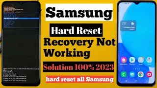 Samsung Hard Reset Recovery Not Working Solution || all Samsung June 26, 2023
