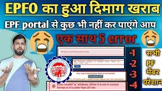 Error: Input values/Database fields are not matched/ Failed to send OTP. Please try after sometime.
