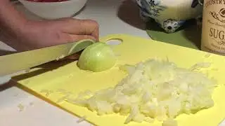 как правильно шинковать лук