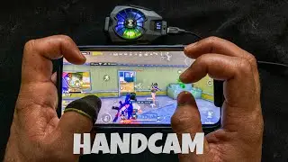 IPHONE 12 PRO 🥶 60 FPS ❤️ | BEST HANDCAM 5 Finger + Gyroscope 🔥 PUBG MOBILE