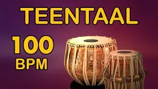100 BPM Teentaal Tabla