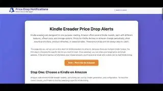 FREE Kindle Price Drop Alerts