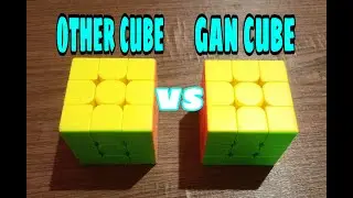 Other cube VS Gan cube be like...😎😎 Rubik's cube 😊😊