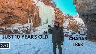 10 YEAR OLD KID COMPLETES CHADAR TREK! (-30°C)