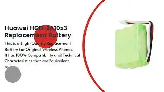Replacement Battery for Huawei HGB-2A10x3