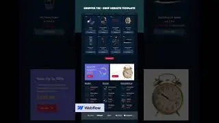 Shopper TNC - Shop Webflow Template