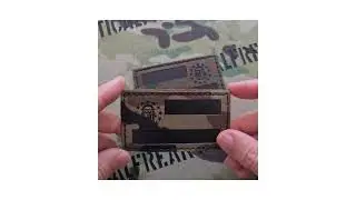 Georgia GA State Flag Laser Patch