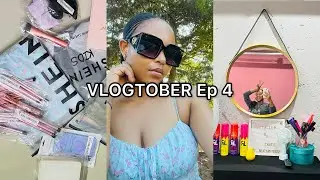 #vlogtober Ep 4 :setting up my mirror | Shein haul and details on my order | #southafricanyoutuber