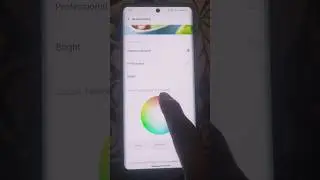 how to change screen colour in vivo v29.