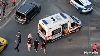 Anafartalar Caddesinde Trafik Kazası