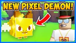 NEW Mythical PIXEL DEMON in Pet Sim X - RGCfamily Roblox