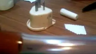 the ants are going up their tube and into their new home.