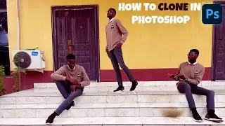 How to Clone yourself in Photoshop| tutorial