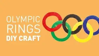 Paper Plate Olympic Rings DIY Craft | Educational Experience