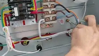 Electric Deck oven installation video,Part-1Electric oven installation with single phase connection