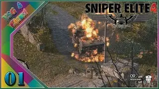 Let's Play - Sniper Elite 4 - Co-Op (Edited Dual View) - 01