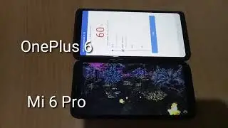 Antutu Benchmark - OnePlus 6 vs Mi 6 Pro