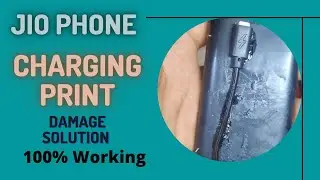 Jio F320b charging prints damage|| 100% Solution