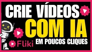 Criação de Vídeos Através de IA: Plataforma Fliki AI Criação de Vídeos com inteligência Artificial