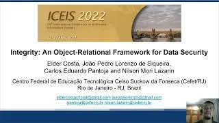 Integrity: An Object-Relational Framework for Data Security