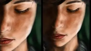 [Digital Painting] A Girl (Dark)