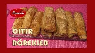 Kiymali - Peynirli Kolay Citir börek