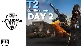 PUBG MOBILE LIVE || T2 QUALIFERS MATCH DAY 2||The ultimate Battles against T2 Teams[RefleX Esports]