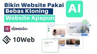 Cara Buat Website Pakai AI, Bebas Cloning Desain Website Apapun