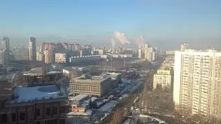 Когда день сменяет ночь (Moscow. Timelapse)