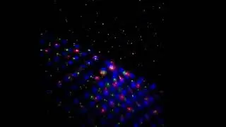 Тест лазерной подсветки RGB 30 X-39P-1-D