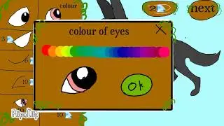 Wolf  character creator game (very old)