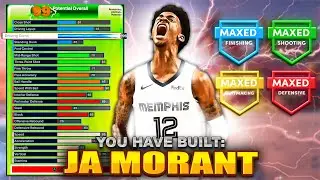 My New Ja Morant Build Is The Best Guard Build Ever Created On NBA 2K24