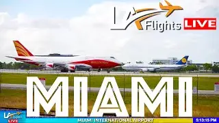 🔴LIVE MIA Airport Action! | MIA LIVE | MIA Plane Spotting