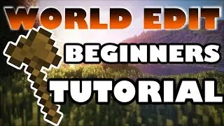 EASY World Edit Tutorial For Beginners! - Minecraft