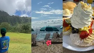 eng) Hawaii vlog 🌈🌺 (Family trip in Hawaii for 10 days, Ko olina 🏝 ️, looking for tanning kitty🫠)