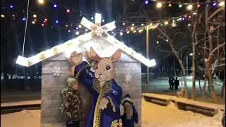 Новогодняя Караганда, прогулка по Караганде, 07.01.2023