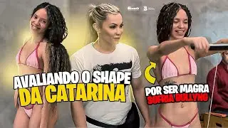 ELA VAI CRESCER! 🔥/ avaliando o shape da Catarina.