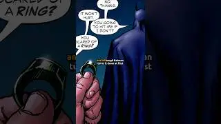 Batman Uses Green Lantern's Ring