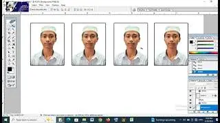 HOW TO PASSPORT SIZE PHOTO BORDER IN PHOTOSHOP 8.0