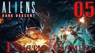 🔥Aliens Dark Descent.Прохождение #05.Спуск в шахту в гнездо чужих. 🔥