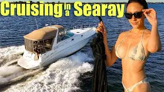 Cruising in a Searay Sundancer 340 to the FL Keys!