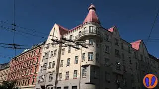 #Рига. Лето. Улица Александра Чака