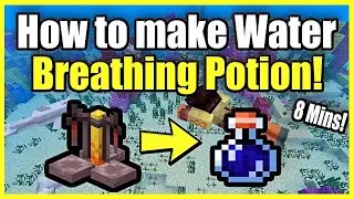 Minecraft Water Breathing Potion Tutorial (2017)