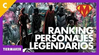 Injustice 2 Mobile 🟥🟧🟨  RANKING: Personajes de LEGENDARIOS  | Tiermaker