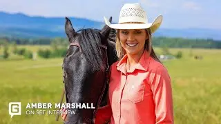Amber Marshall on Heartland season 17 | On set interview