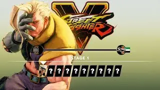 Street Fighter V Arcade Edition - Nash Arcade Mode (Street Fighter 5 Path)